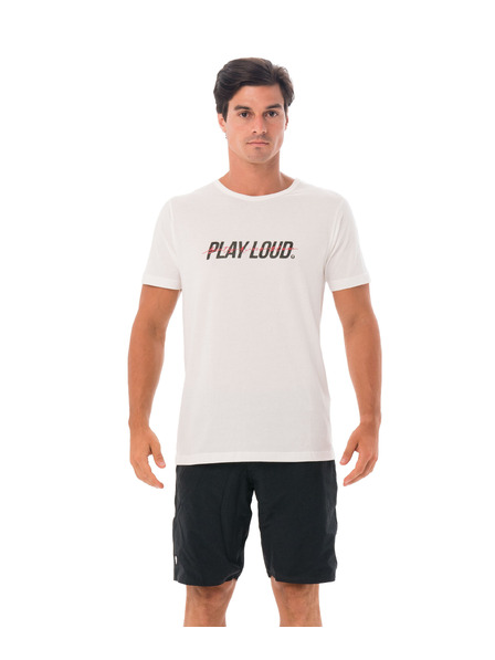 69slam Tricou bărbătesc 69SLAM PLAYLOUD WHITE DNA