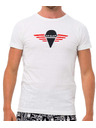 69slam Tricou bărbătesc 69SLAM GI NINE WHITE