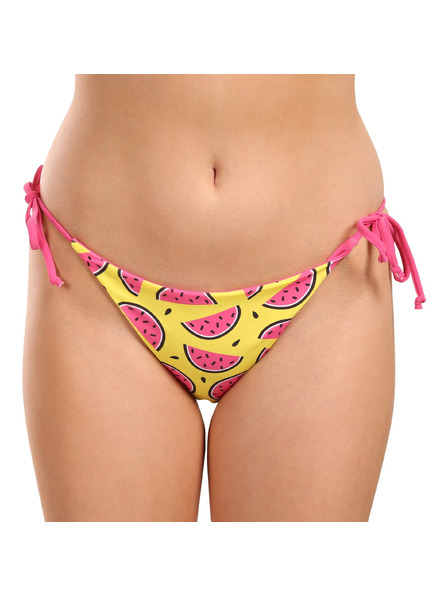 Dedoles Fund de bikini roz și galben pentru femei Dedoles Juicy melon