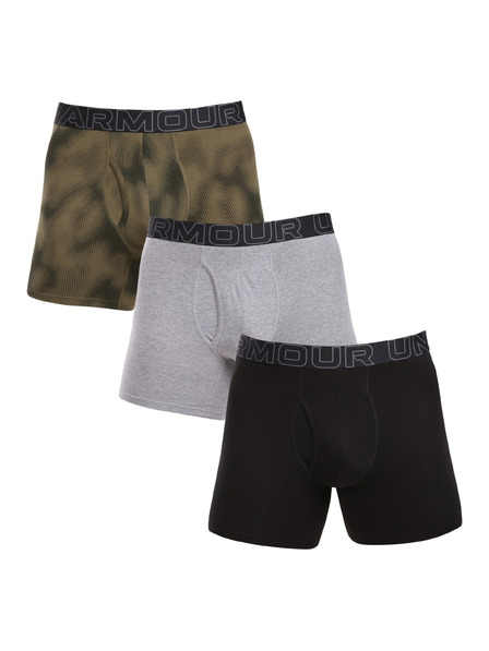 Under Armour Boxeri pentru bărbați Under Armour M UA Perf Cotton Nov 6in (3 buc)