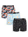 Horsefeathers Pantaloni scurți Frazier 3pack Horsefeathers - gri