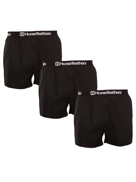 Horsefeathers Boxeri bărbați Negru 3P HorsefeathersHorsefeathers