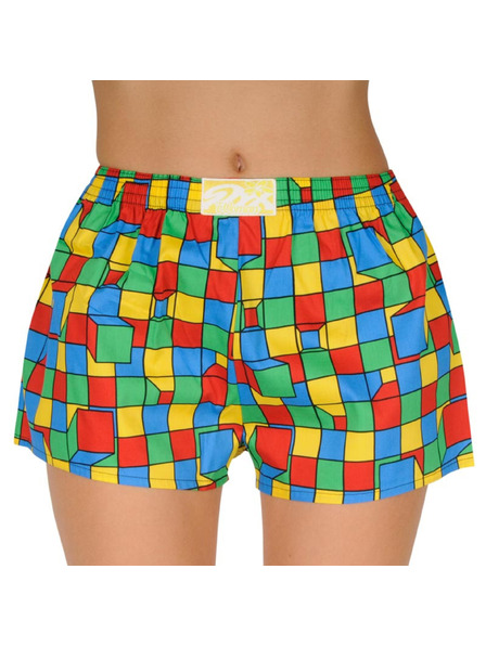 Styx Pantaloni scurți cu carouri din cauciuc clasic Styx art pentru femei