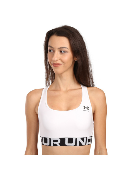 Under Armour Sutien pentru femei Under Armour UA HG Mid Branded-WHT