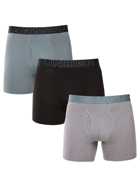 Under Armour Boxeri pentru bărbați Under Armour M UA Perf Cotton 6in (3 buc)
