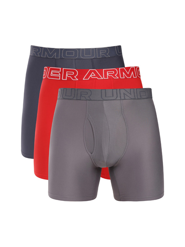 Under Armour Boxeri pentru bărbați Under Armour Ua Performance Tech - Solid 6in - 3pk