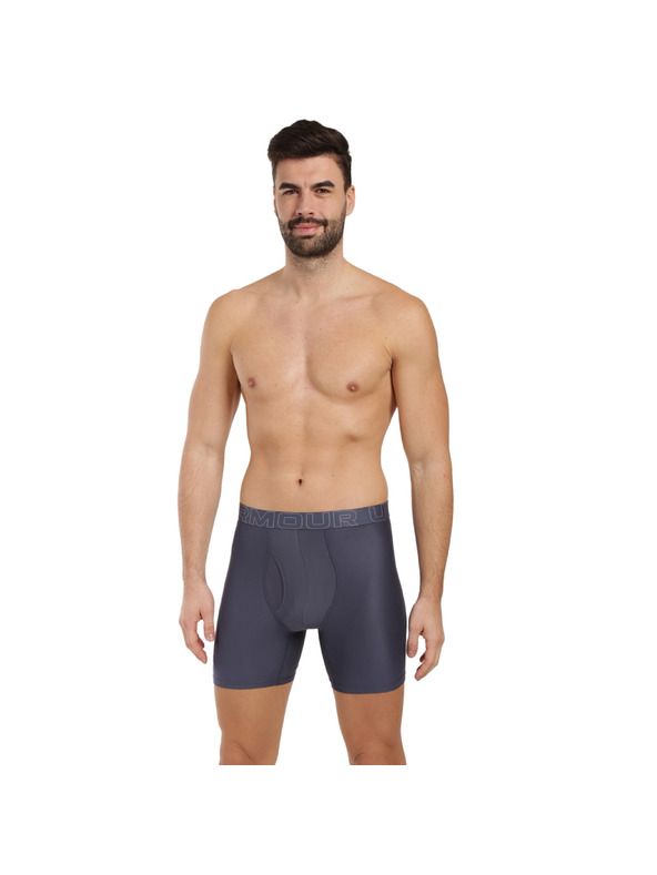 Under Armour Boxeri pentru bărbați Under Armour Ua Performance Tech - Solid 6in - 3pk