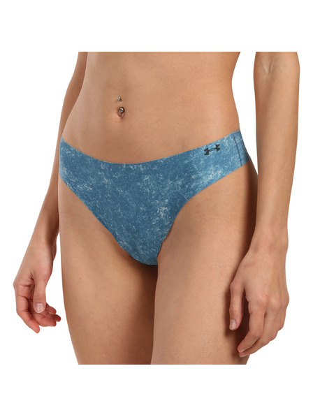 Under Armour Tanga pentru femei Under Armour Ua Pure Stretch No Show Thong -Print -