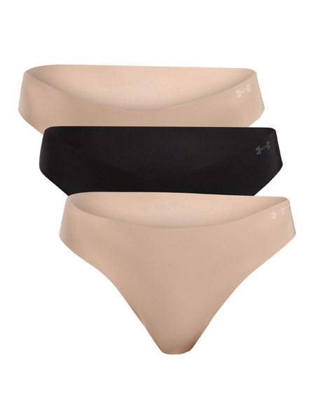 Under Armour Tanga pentru femei Under Armour Ua Pure Stretch No Show Thong -Solid -