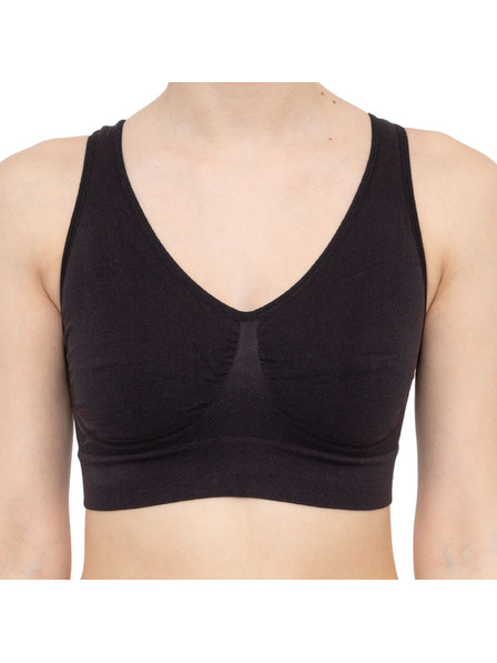 Bellinda EASY BRA - Sutien pentru femei fără bețe tip sport - negru