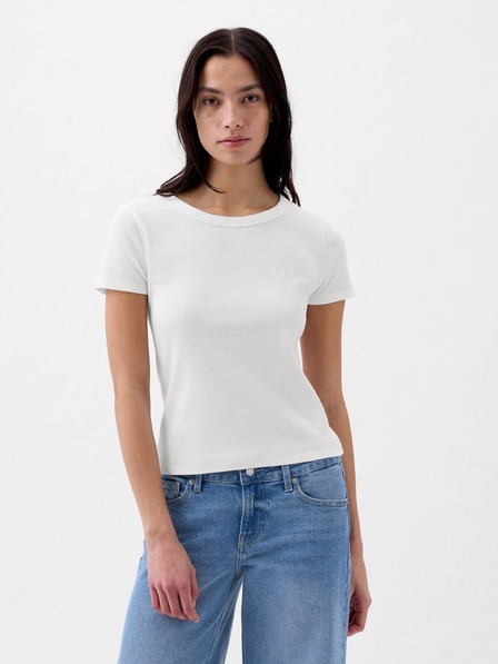 GAP Tricou Rib Logo GAP