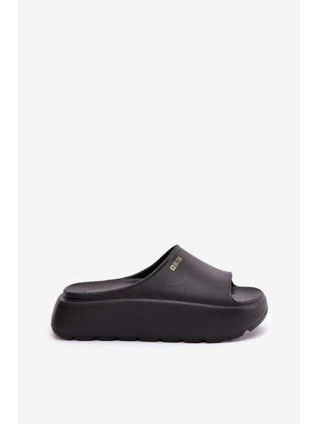 BIG STAR SHOES Papuci cu spumă pentru femei pe platformă Big Star – negri