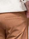 Ombre Clothing Pantaloni bărbătești cu buzunare cargo și tiv la pernă - maro cald V2 P1526 Ombre Clothing