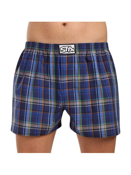 Styx Set de zece - boxeri bărbătești Styx clasic elastic multicolori