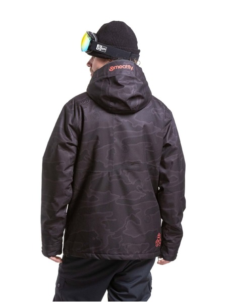 Meatfly Meatfly jachetă pentru bărbați SNB & SKI Shader Morph Black