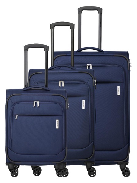 Travelite Set de geanți de călătorie Travelite Priego S,M,L Navy