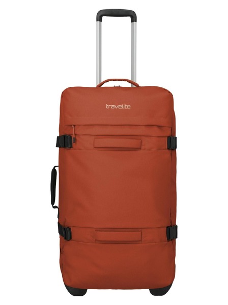 Travelite Geantă de călătorie Travelite Bolonia Wheeled Duffle L Portocaliu