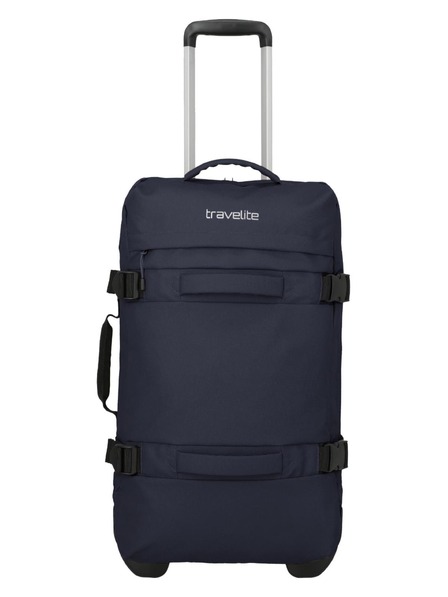 Travelite Geantă de călătorie Travelite Bolonia Wheeled Duffle M Bleumarin