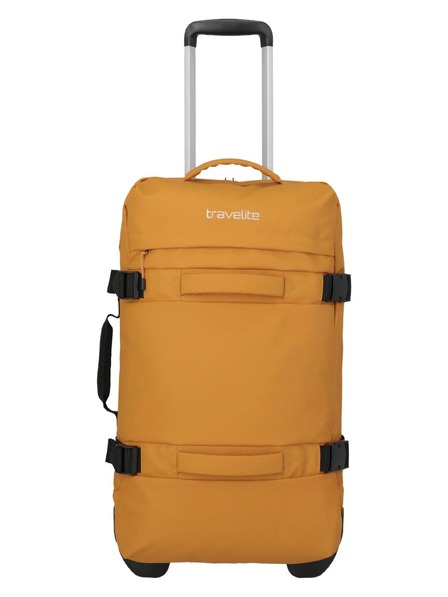 Travelite Geantă de călătorie Travelite Bolonia Wheeled Duffle M Galben