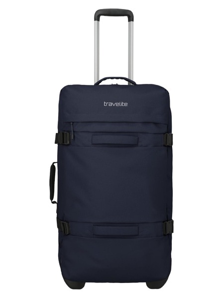 Travelite Geantă de călătorie Travelite Bolonia Wheeled Duffle L Bleumarin