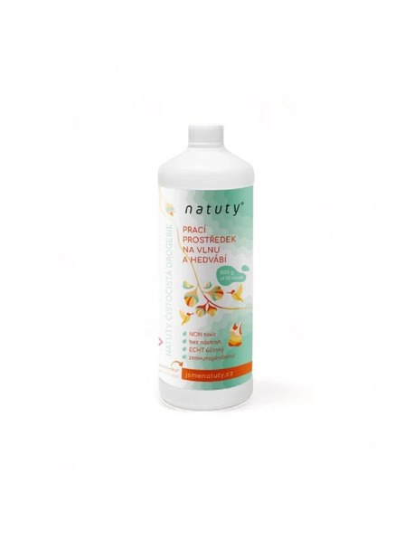 Natuty Gel de spălat Natuty pentru lână și mătase 1000 ml