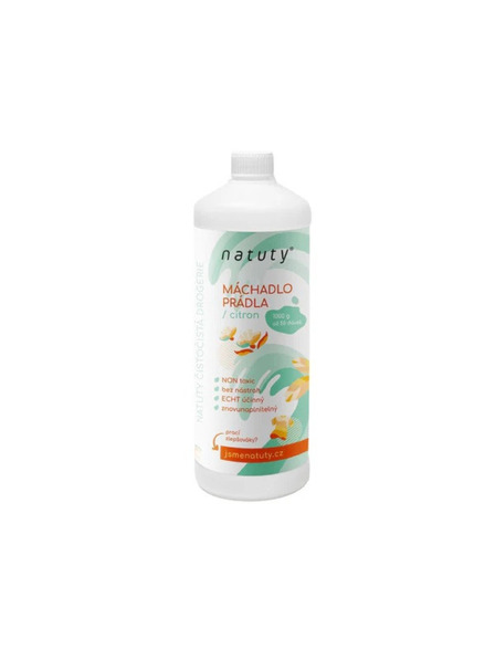 Natuty Balsam de spălat rufe Natuty cu aromă de lămâie 1000 ml