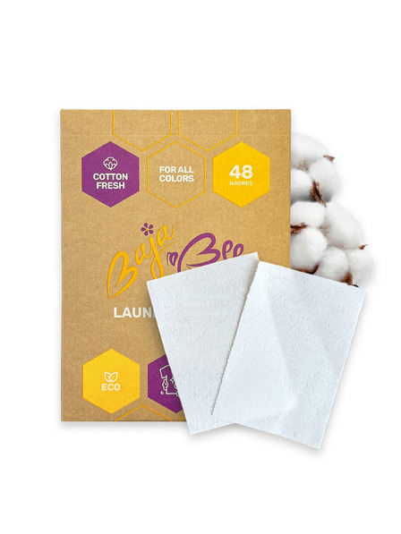 BajaBee Tablete de spălat BajaBee cotton fresh 48buc