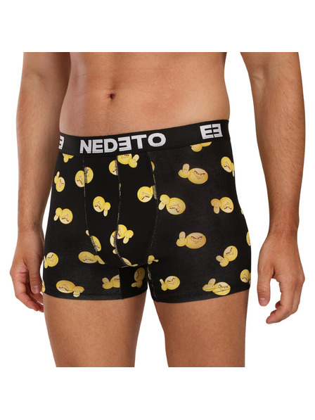Nedeto Set de patru - boxeri bărbătești Nedeto multicolori