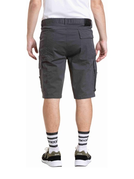 Meatfly Pantaloni scurți pentru bărbați Meatfly Formis Graffity 2 Gray