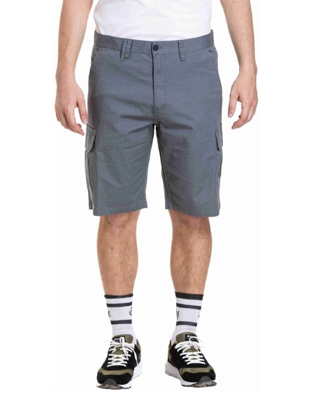 Meatfly Pantaloni scurți pentru bărbați Meatfly Syndrom Grey Ripstop