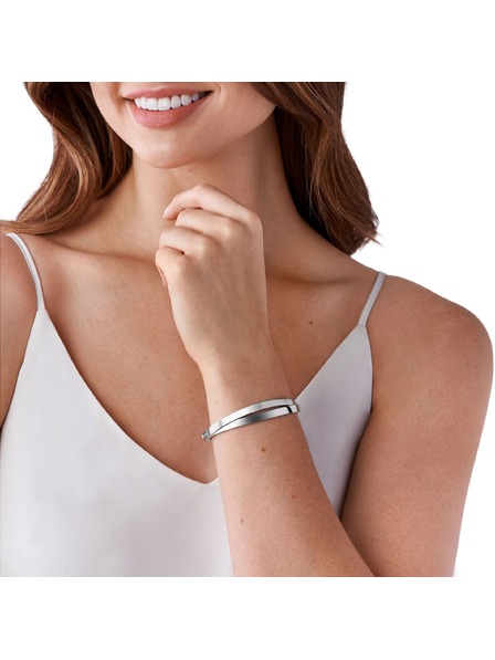 Skagen Brățară solidă din oțel pentru femei Skagen Elin SKJ0714040