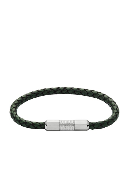 Fossil Brățară din piele pentru bărbați Fossil Machine JF04919040