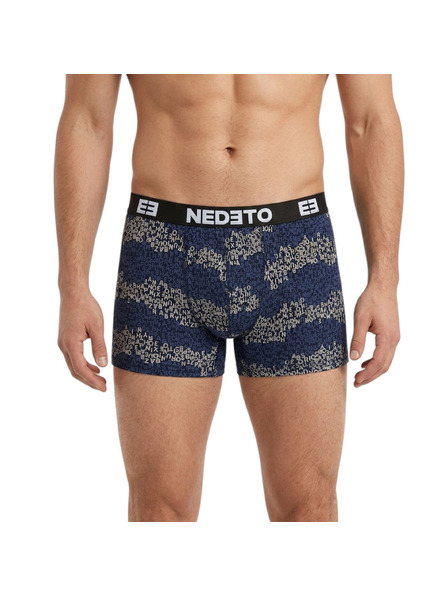 Nedeto Set de doi - boxeri bărbătești Nedeto multicolori