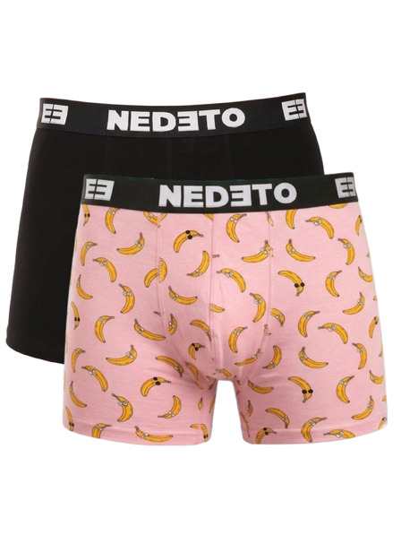 Nedeto Set de doi - boxeri bărbătești Nedeto multicolori