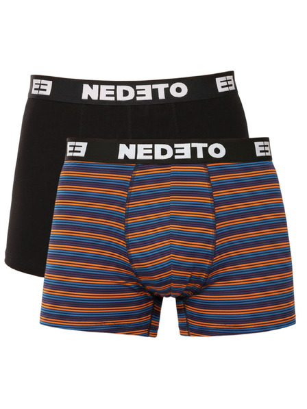 Nedeto Set de doi - boxeri bărbătești Nedeto multicolori
