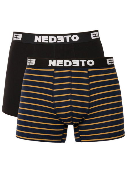 Nedeto Set de doi - boxeri bărbătești Nedeto multicolori