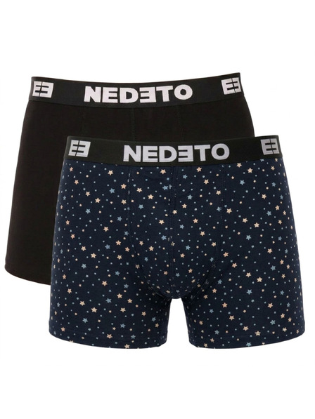 Nedeto Set de doi - boxeri bărbătești Nedeto multicolori