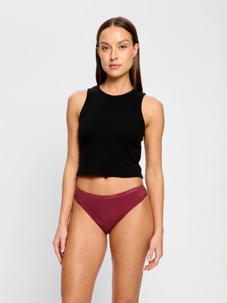 Modibodi Chiloți menstruali Modibodi Classic Bikini Moderate Bud Red