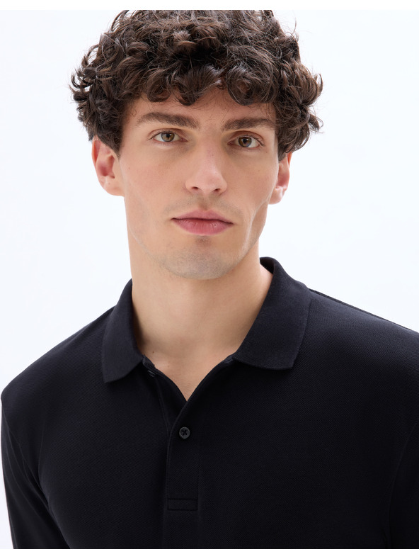 Celio Tricou polo Meoneml cu mânecă lungă