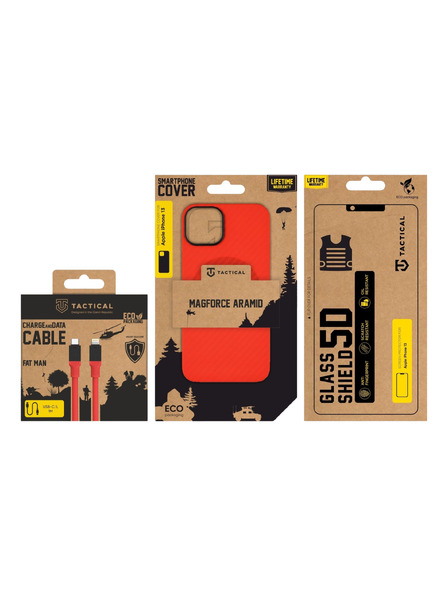 Tactical Tactical Red Limited Edition Combo pentru Apple iPhone 13