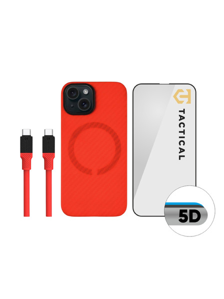Tactical Tactical Red Limited Edition Combo pentru Apple iPhone 15