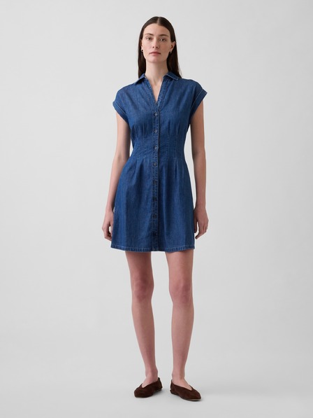 GAP Rochie mini din denim cu buzunare GAP