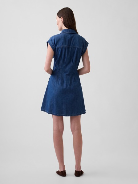 GAP Rochie mini din denim cu buzunare GAP