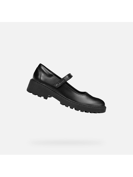 Geox Balerini negri pentru fete Geox Casey
