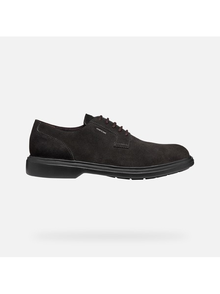 Geox Pantofi de ceremonie bărbați maro închis Geox Ottavio