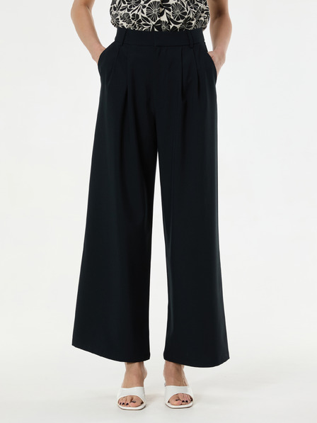 Orsay Pantaloni largi negri pentru femei ORSAY