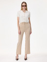 Orsay Cardigan pentru femei crem cu guler ORSAY