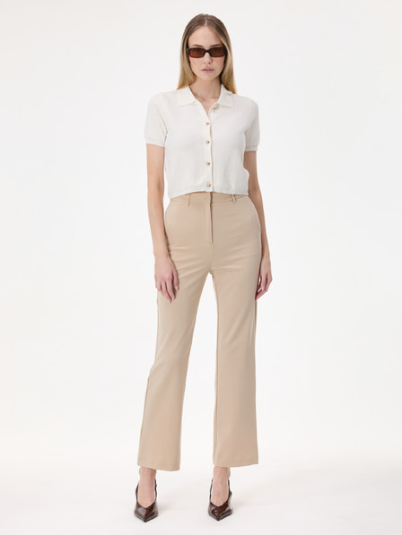 Orsay Cardigan pentru femei crem cu guler ORSAY