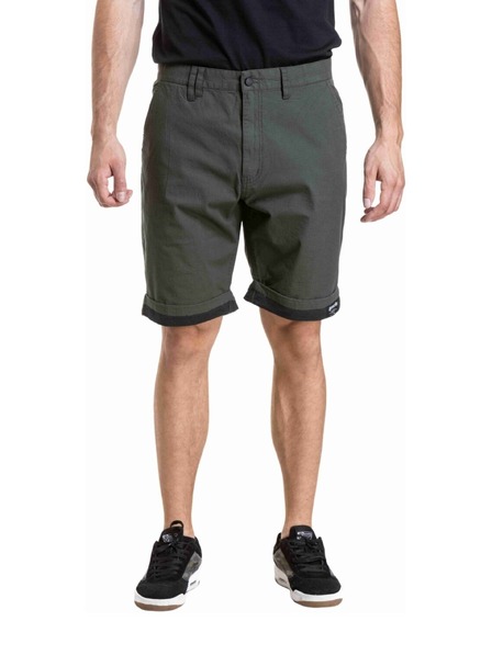 Meatfly Meatfly pantaloni scurți bărbătești Barry 2.0 Army Green / Black Ripstop