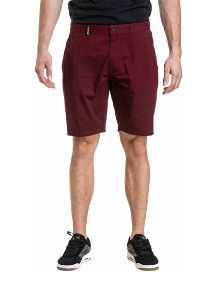 Meatfly Meatfly pantaloni scurți bărbătești Anthrax 2.0 Dark Wine